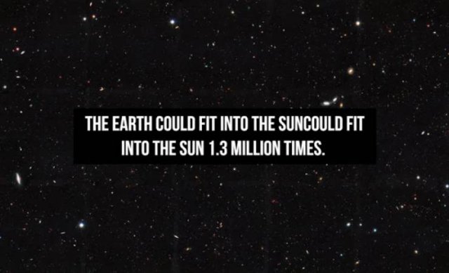 Interesting Facts About The Universe (14 pics)