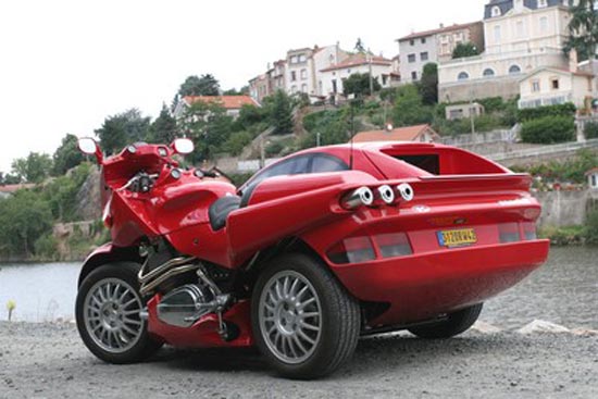 Motorcycle sidecar by Francois Knorreck (7 pics)