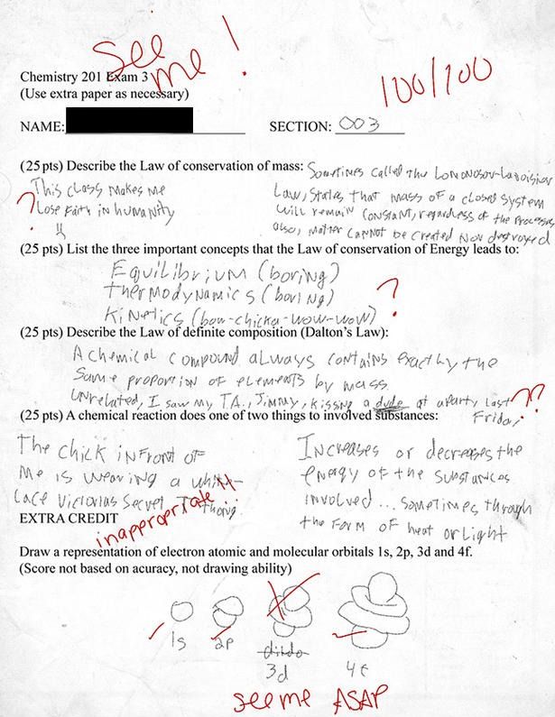 Funny Exam Answers (38 pics)