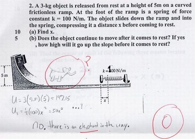 Funny Exam Answers (38 pics)