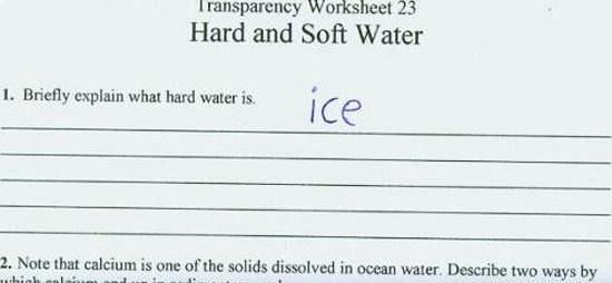 Funny Exam Answers (38 pics)