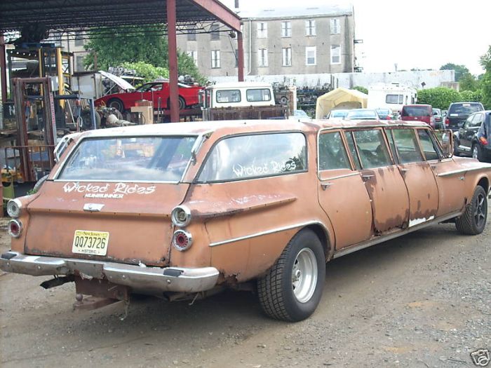 Nunrunner - unique 1962 Dodge Dart limowagon (15 pics)