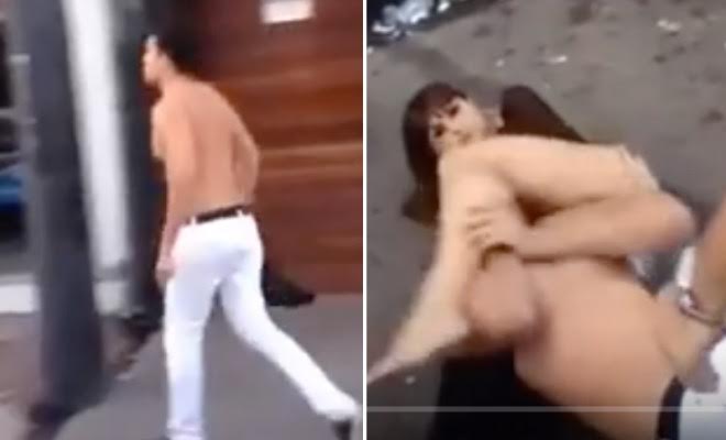 Brazilian Woman Chokes Out Drunkard With Her Legs Outside Of A Club…