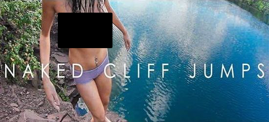 Cliff Jumping In The Buff???