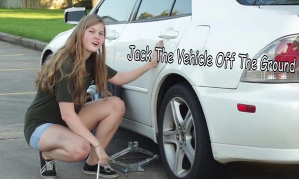 A Woman’s Guide To Changing A Tire