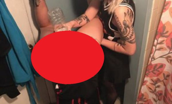 Girl Filmed Chugging Mountain Dew Through Her Booty?!