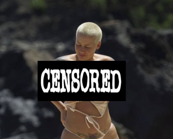 Help Us Say Goodbye To Amber Rose's Boobs (18 Pics)