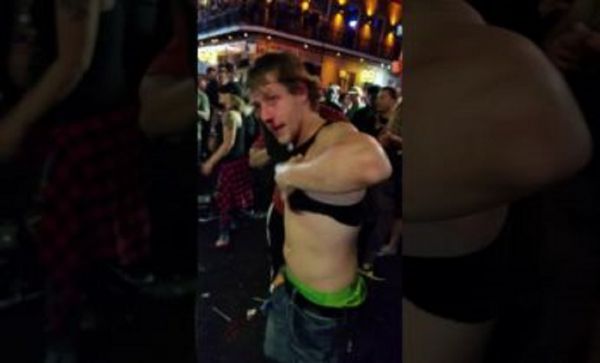 Kid Survives Beat Down During Mardi Gras Brawl