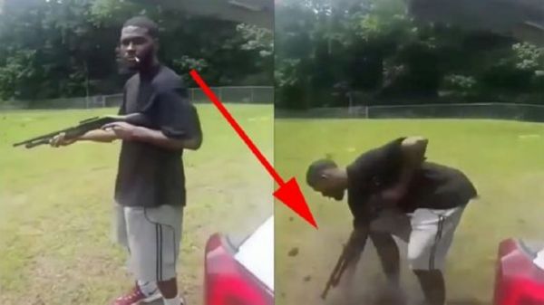 Shotgun Fail, Guy Almost Loses Foot!?! Shotgun Fail, Guy Almost Loses Foot!?!