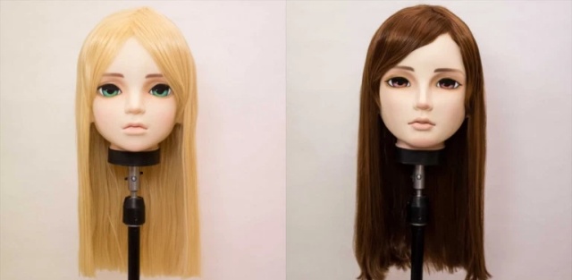 Hyper-detailed Anime Girl Masks (10 pics)