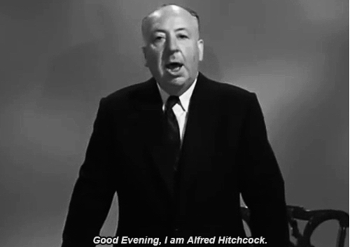 A Tribute To Alfred Hitchcock (17 gifs)