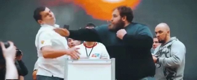Slapping Competition In Russia (18 gifs)