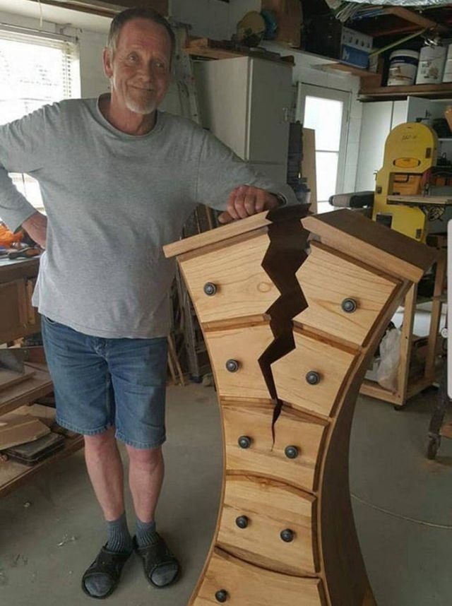 Retired Woodworker Creates Amazing Furniture (18 pics)