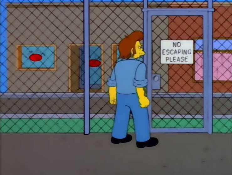 Funny Signs From "The Simpsons" (70 pics)