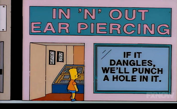 Funny Signs From "The Simpsons" (70 pics)