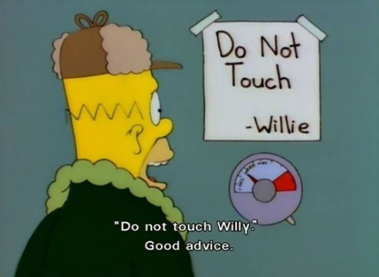Funny Signs From "The Simpsons" (70 pics)