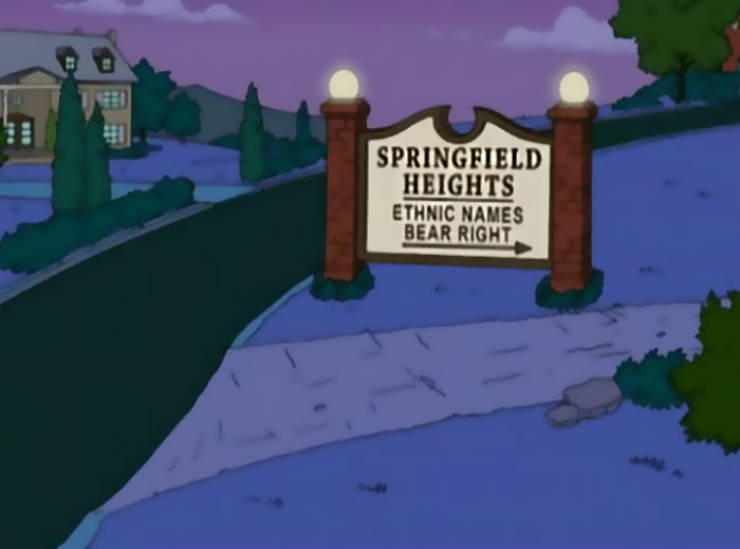 Funny Signs From "The Simpsons" (70 pics)