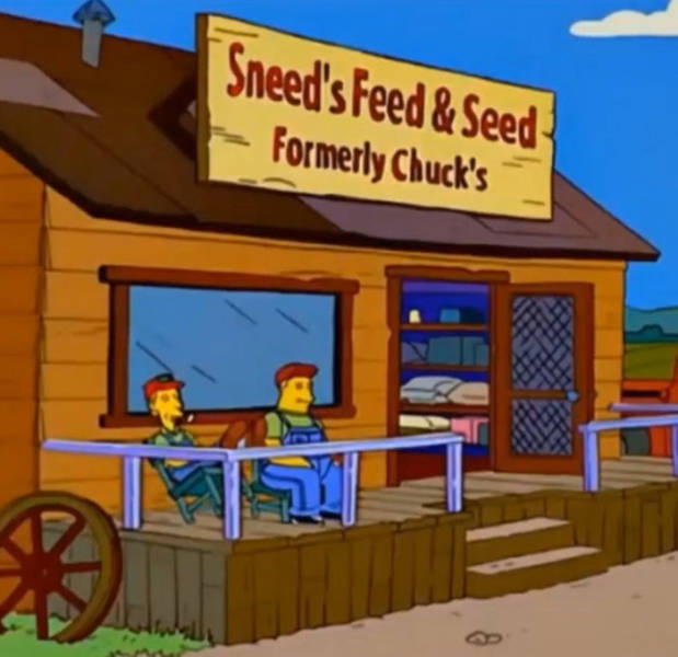 Funny Signs From "The Simpsons" (70 pics)