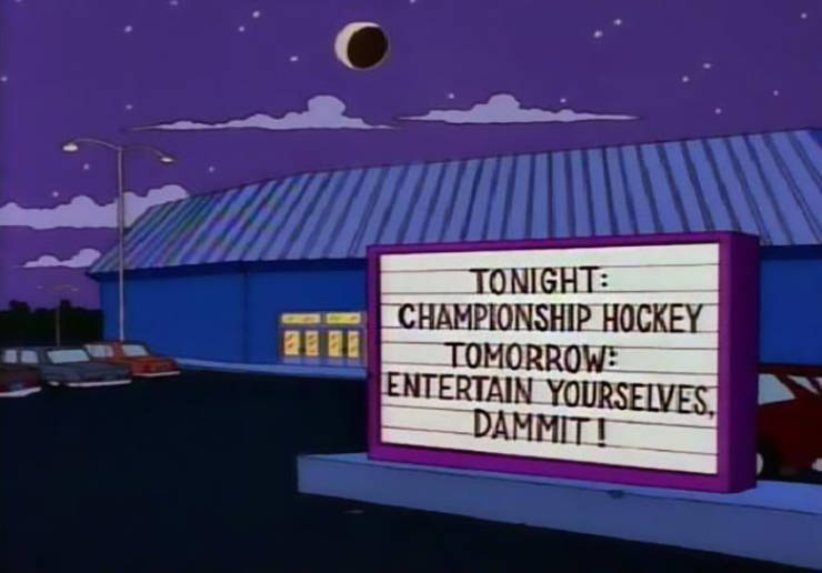 Funny Signs From "The Simpsons" (70 pics)