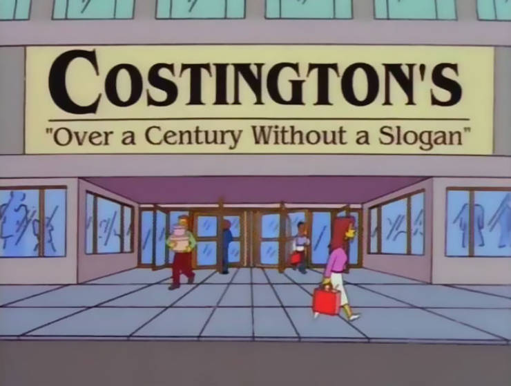 Funny Signs From "The Simpsons" (70 pics)