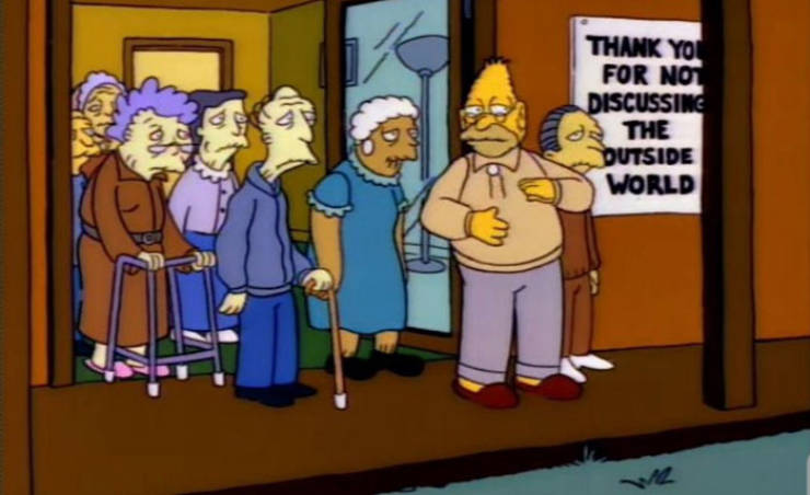 Funny Signs From "The Simpsons" (70 pics)