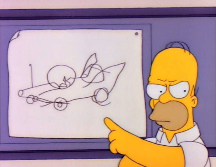 Funny Signs From "The Simpsons" (70 pics)