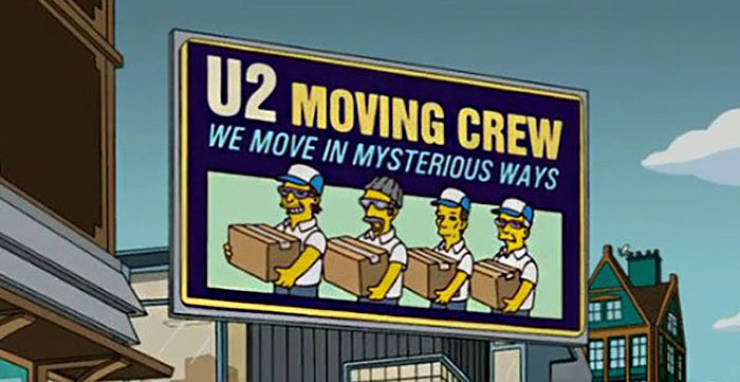 Funny Signs From "The Simpsons" (70 pics)