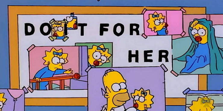 Funny Signs From "The Simpsons" (70 pics)