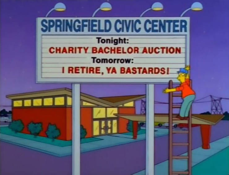 Funny Signs From "The Simpsons" (70 pics)