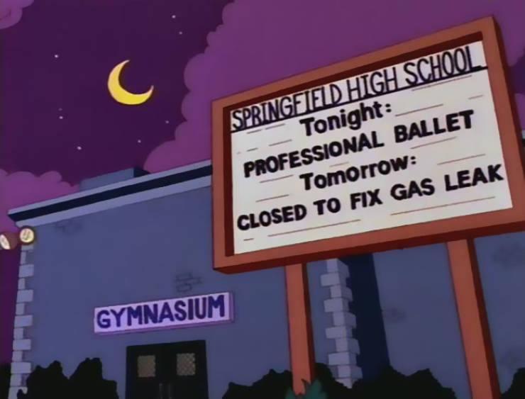 Funny Signs From "The Simpsons" (70 pics)