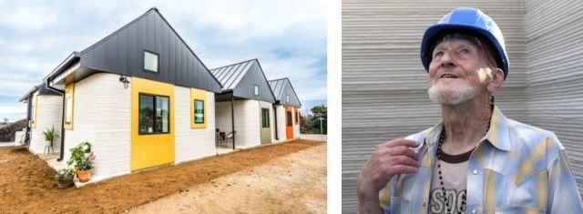 World's First 3D-Printed House For 70-Year Old Homeless Man (26 pics)