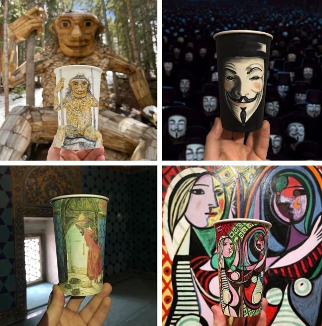 Art Cups (28 pics)
