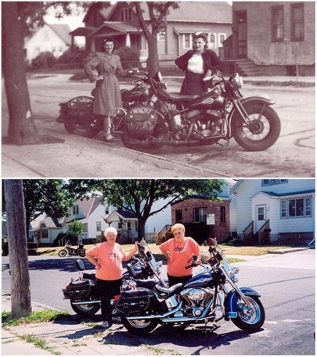 Photos Then And Now (15 pics)