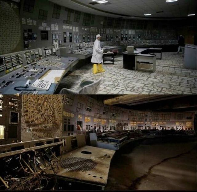 Interesting Places In Past And Now (32 pics)
