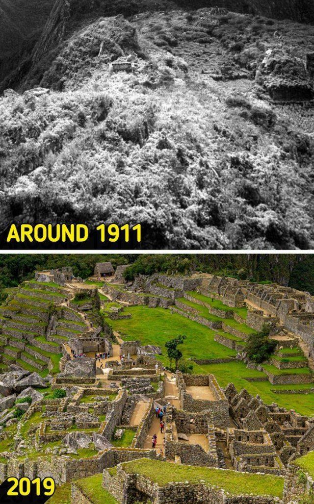 Historical Places Then And Now (20 pics)