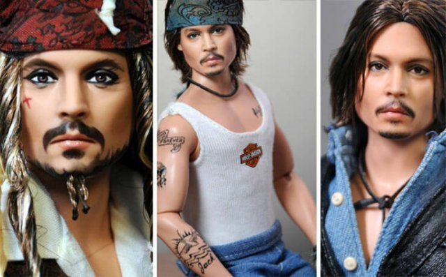 Realistic Dolls With Celebrity Faces (30 pics)