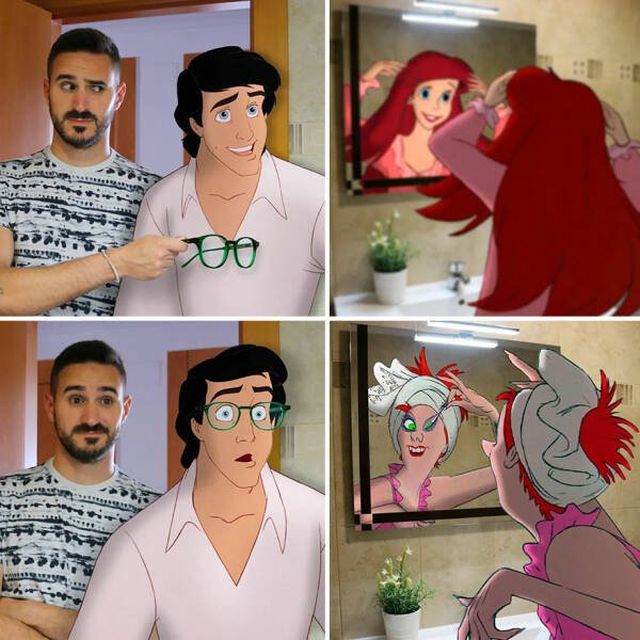 Funny Photoshop With Classic “Disney” Characters (27 pics)