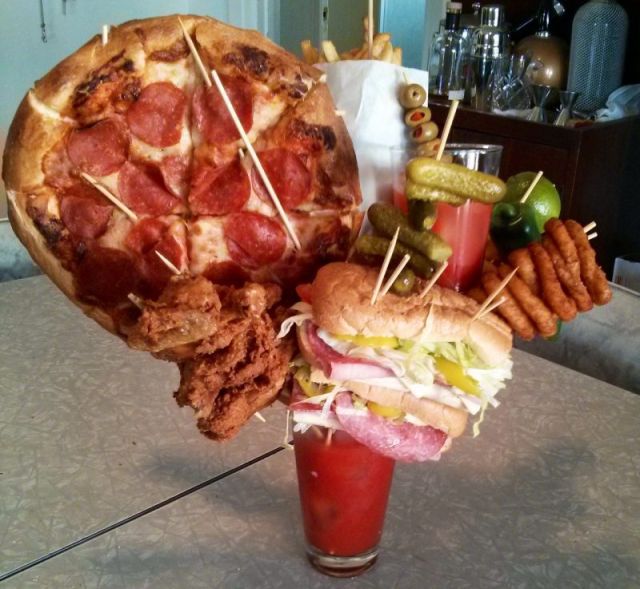 Funny And Odd Food Serving (23 pics)