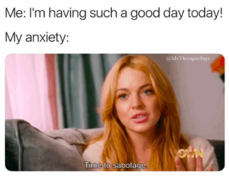 Memes About Anxiety (20 pics)