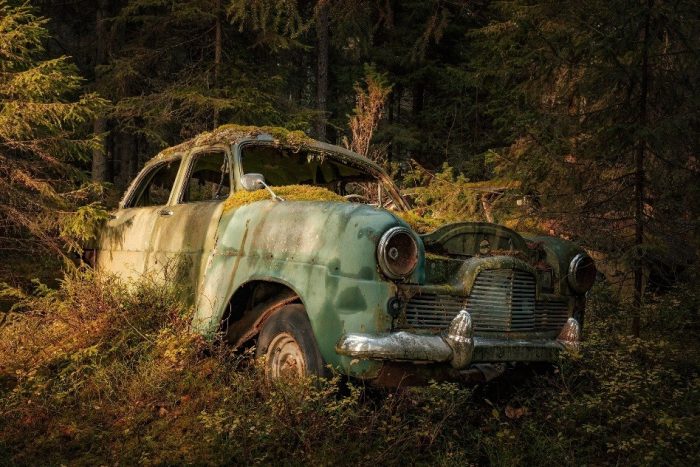 Amazing Abandoned Cars (25 pics)