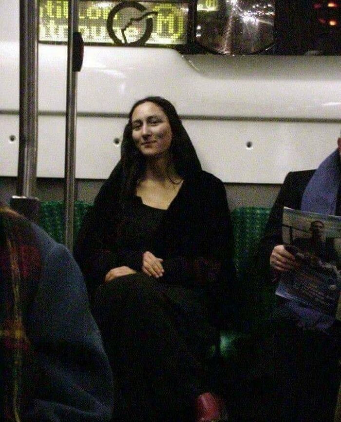 Strange People In The Subway (20 pics)