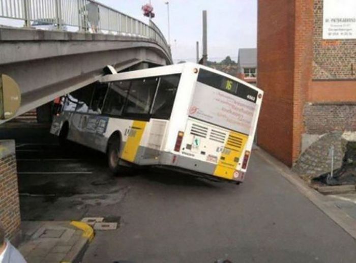 Odd Car Crashes (25 pics)