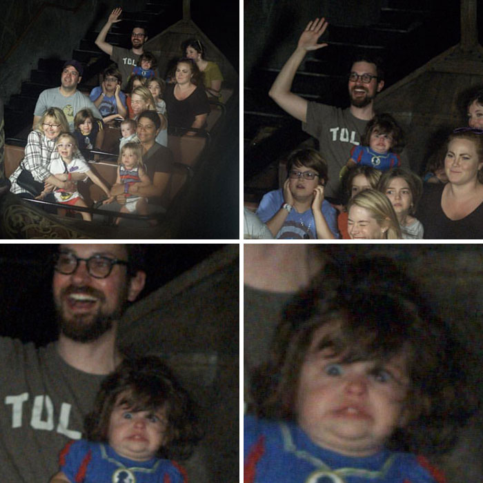 Funny People On The Roller Coaster (20 pics)