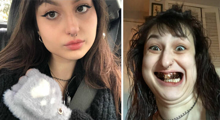 Funny Girls Show Their Bad Photos (20 pics)