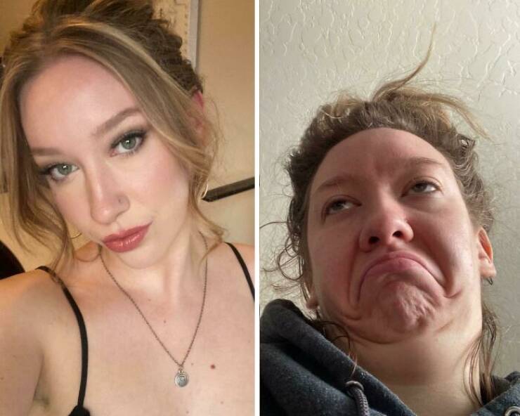 Funny Girls Show Their Bad Photos (20 pics)
