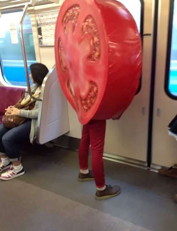 Strange People In The Subway (20 pics)