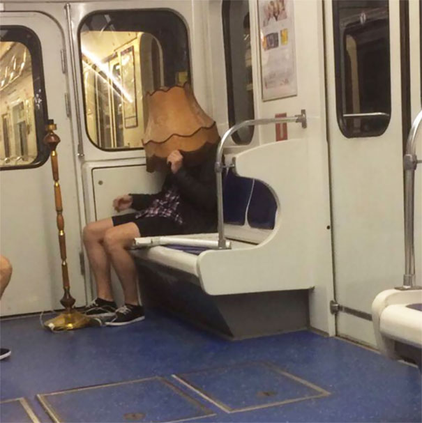 Strange People In The Subway (20 pics)