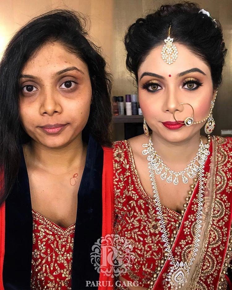 Girls With And Without Makeup (25 pics)
