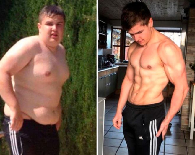 People Who Lost Weight (18 pics)