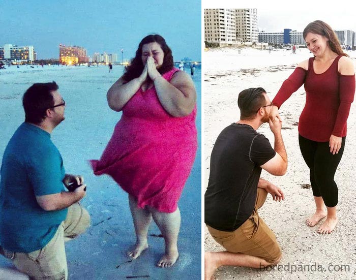 People Who Lost Weight (18 pics)